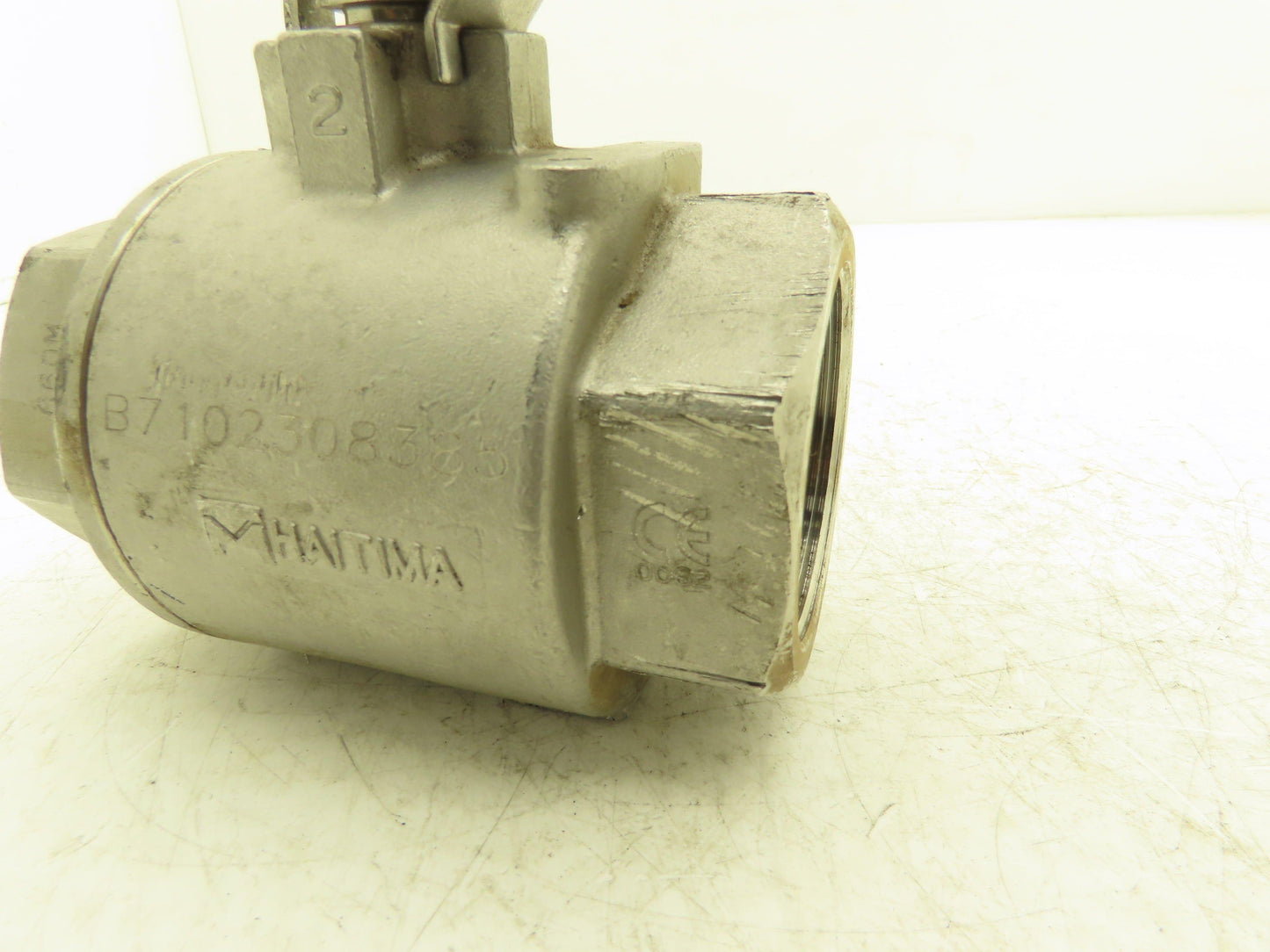 Ohio Valve Company 266FT 2" Stainless Steel Ball Valve 1500WOG Locking