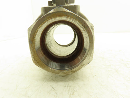 Ohio Valve Company 266FT 2" Stainless Steel Ball Valve 1500WOG Locking