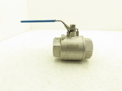 Ohio Valve Company 266FT 2" Stainless Steel Ball Valve 1500WOG Locking