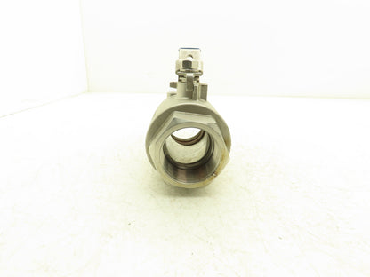 Ohio Valve Company 266FT 2" Stainless Steel Ball Valve 1500WOG Locking