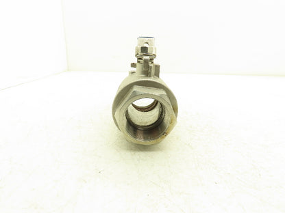 Ohio Valve Company 266FT 2" Stainless Steel Ball Valve 1500WOG Locking