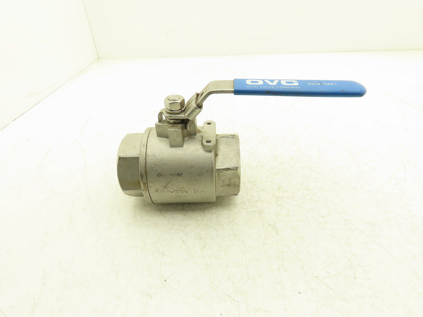 Ohio Valve Company 266FT 2" Stainless Steel Ball Valve 1500WOG Locking