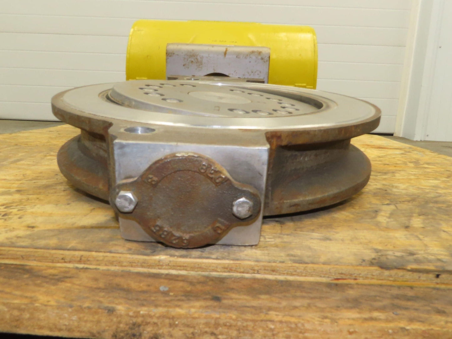 Tricentric B16.34 12" Butterfly Wafer Valve With Hytork 4580 Pneumatic Actuator