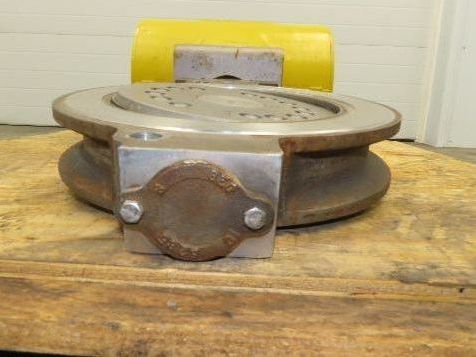 Tricentric B16.34 12" Butterfly Wafer Valve With Hytork 4580 Pneumatic Actuator