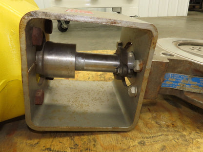 Tricentric B16.34 12" Butterfly Wafer Valve With Hytork 4580 Pneumatic Actuator