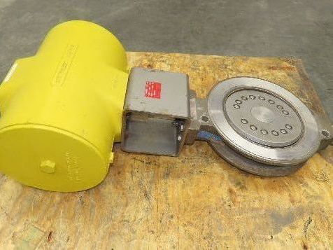 Tricentric B16.34 12" Butterfly Wafer Valve With Hytork 4580 Pneumatic Actuator