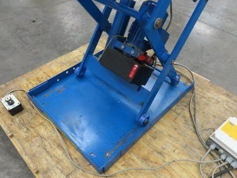 Hymo CXX4-8 Hydraulic Scissor Lift Table 400kg 880lb 36" Travel 24x31" 240V 3Ph