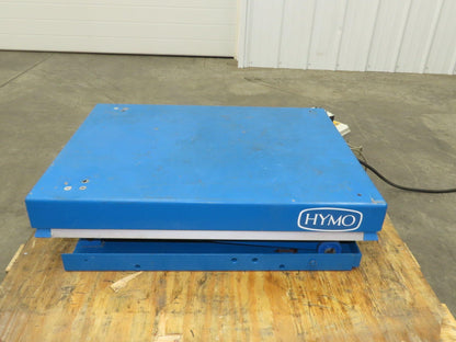 Hymo CXX4-8 Hydraulic Scissor Lift Table 400kg 880lb 36" Travel 24x31" 240V 3Ph