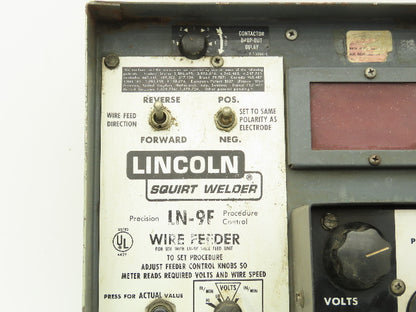 Lincoln Electric 9089 Wire Feeder Control Unit LN9-F Squirt Welder