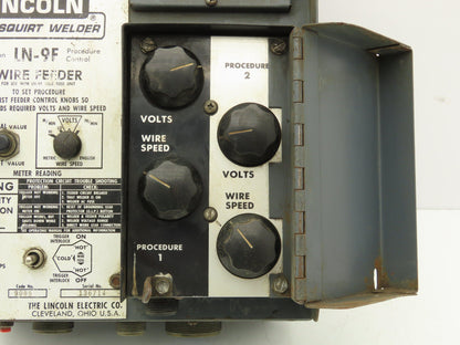Lincoln Electric 9089 Wire Feeder Control Unit LN9-F Squirt Welder