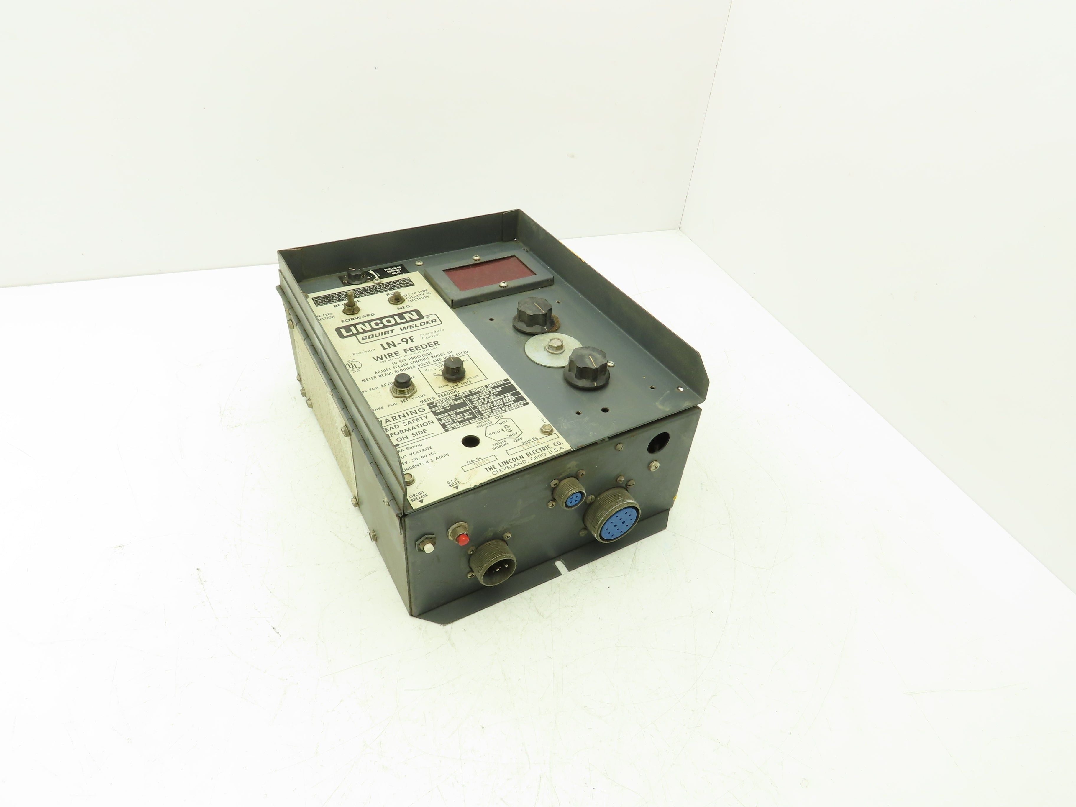 Lincoln Electric 9089 Wire Feeder Control Unit LN9-F Squirt Welder ...