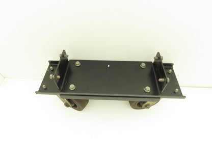 Lincoln Electric Powerwave Front Caster Wheels With Bracket & Handle For Welder