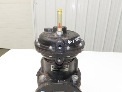 Century Saunders Diaphragm Valve 3" Flanged Air Actuated Rubber Lined DN80