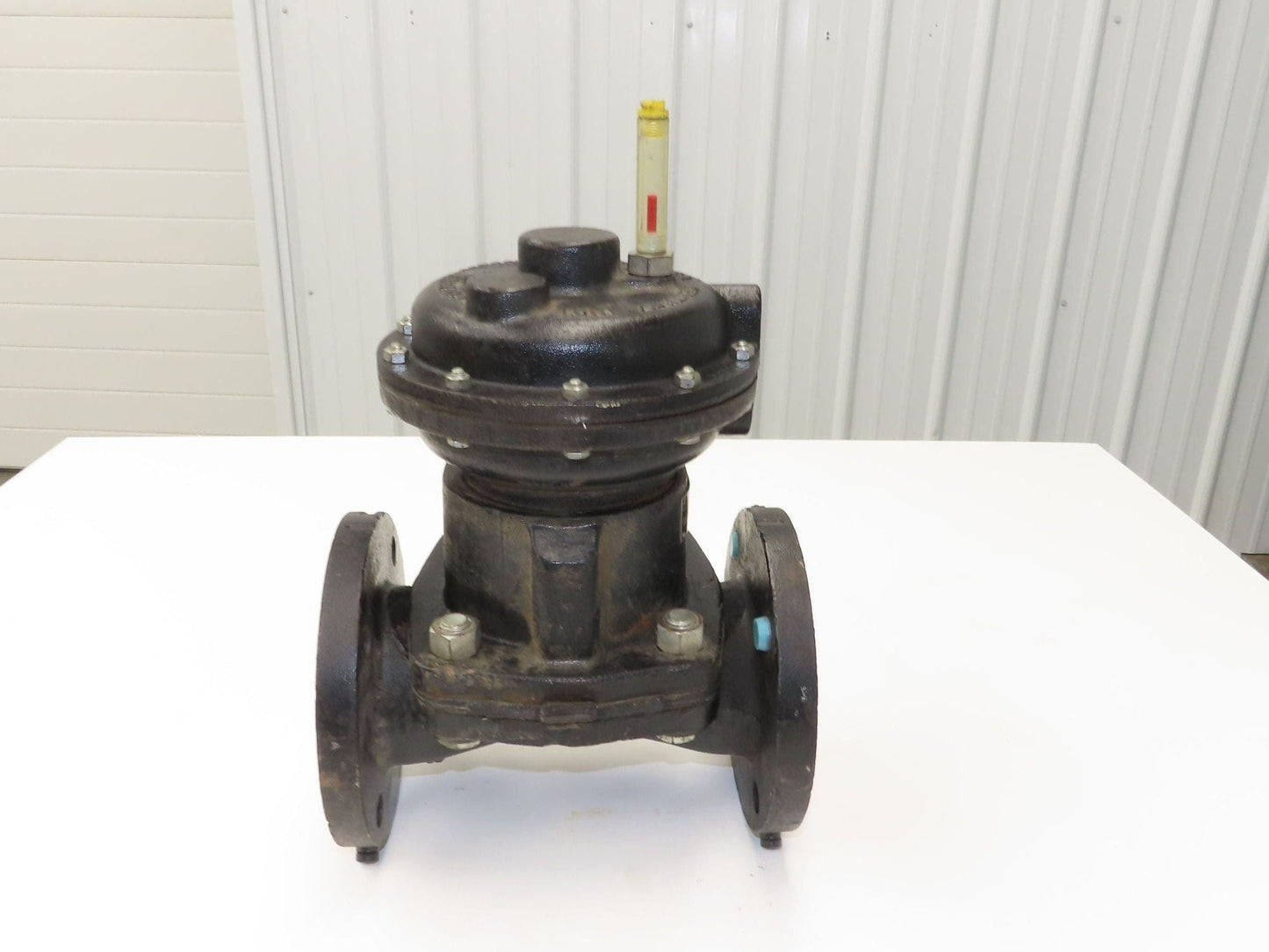 Century Saunders Diaphragm Valve 3" Flanged Air Actuated Rubber Lined DN80