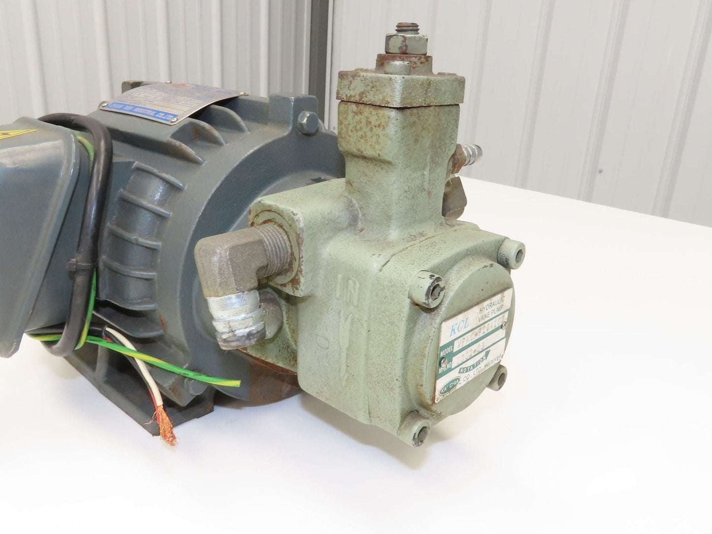 KCL VPKC-F20A102 Hydraulic Vane Pump 20 l/m 250PSI 5GPM 1/2Hp 220/380V 3Ph