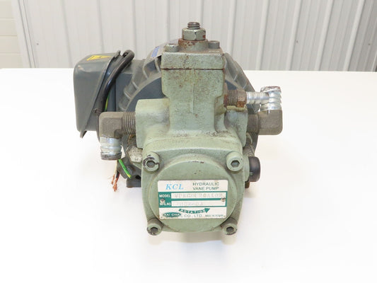 KCL VPKC-F20A102 Hydraulic Vane Pump 20 l/m 250PSI 5GPM 1/2Hp 220/380V 3Ph