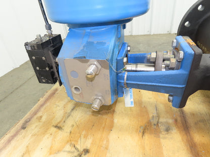 Jamesbury FG06DAGAJ1XESGTF 4x6" Flange Check Valve Quadra-Powr II QP5C Actuator