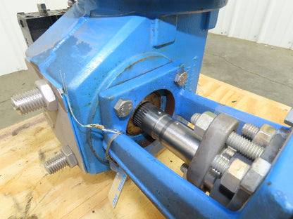 Jamesbury FG06DAGAJ1XESGTF 4x6" Flange Check Valve Quadra-Powr II QP5C Actuator