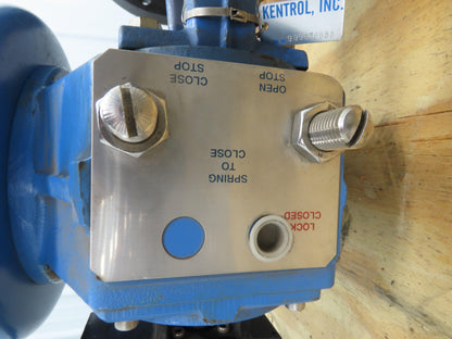 Jamesbury FG06DAGAJ1XESGTF 4x6" Flange Check Valve Quadra-Powr II QP5C Actuator