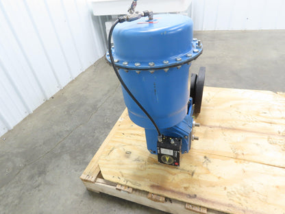 Jamesbury FG06DAGAJ1XESGTF 4x6" Flange Check Valve Quadra-Powr II QP5C Actuator