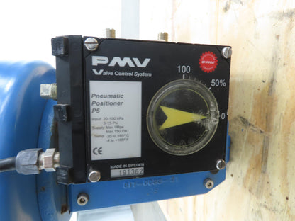 Jamesbury FG06DAGAJ1XESGTF 4x6" Flange Check Valve Quadra-Powr II QP5C Actuator