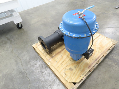 Jamesbury FG06DAGAJ1XESGTF 4x6" Flange Check Valve Quadra-Powr II QP5C Actuator