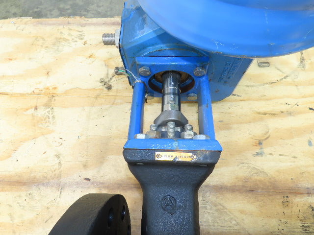 Jamesbury FG06DAGAJ1XESGTF 4x6" Flange Check Valve Quadra-Powr II QP5C Actuator