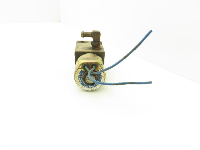 Lincoln Electric M11675-A Solenoid Valve 2 Way 100PSI 1/4 NPT NO 120V For Welder