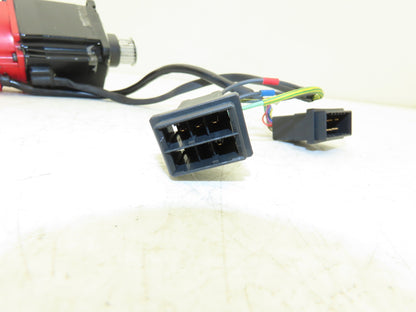 Fanuc A06B-0113-B075 AC Servo Motor 0.2kw 3000RPM Encoder A20B-8200-019