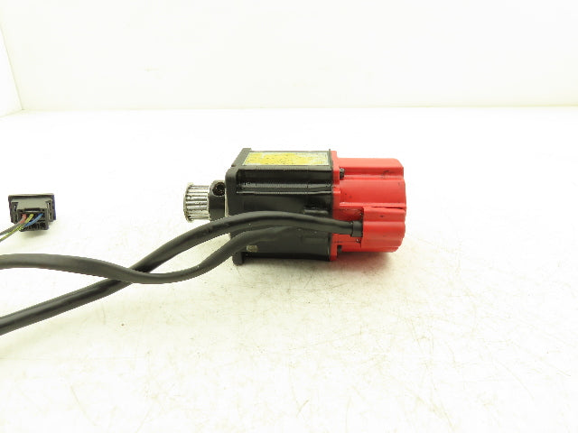 Fanuc A06B-0113-B075 AC Servo Motor 0.2kw 3000RPM Encoder A20B-8200-019