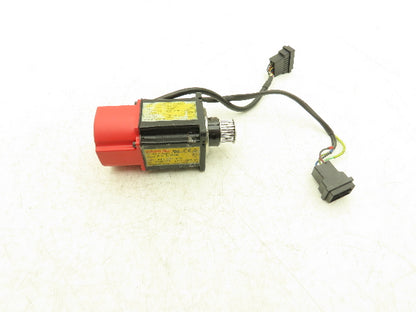 Fanuc A06B-0113-B075 AC Servo Motor 0.2kw 3000RPM Encoder A20B-8200-019