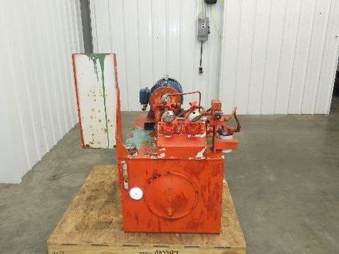 Vickers PVB5RSY20C11 Hydraulic Power Unit 40 Gallon 5 GPM 3000PSI 7.5Hp 230/460V