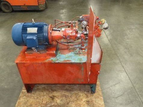 Vickers PVB5RSY20C11 Hydraulic Power Unit 40 Gallon 5 GPM 3000PSI 7.5Hp 230/460V