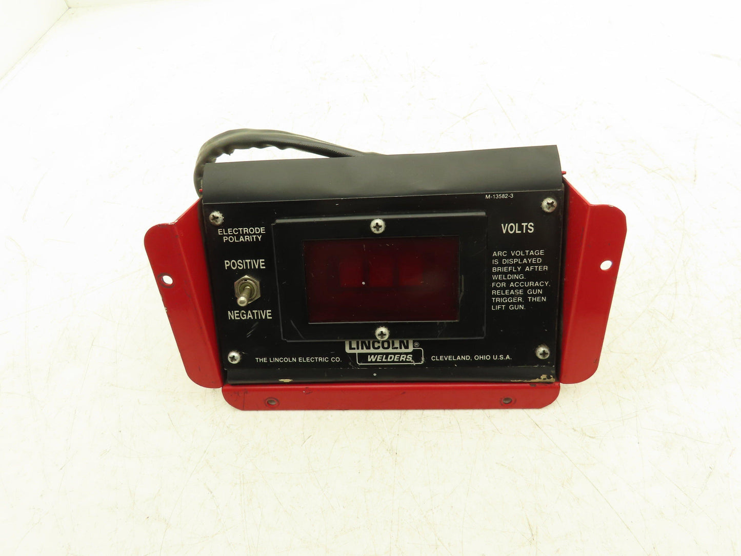 Lincoln Electric M-13582-3 Arc Voltage Display With Positive Negative Switch