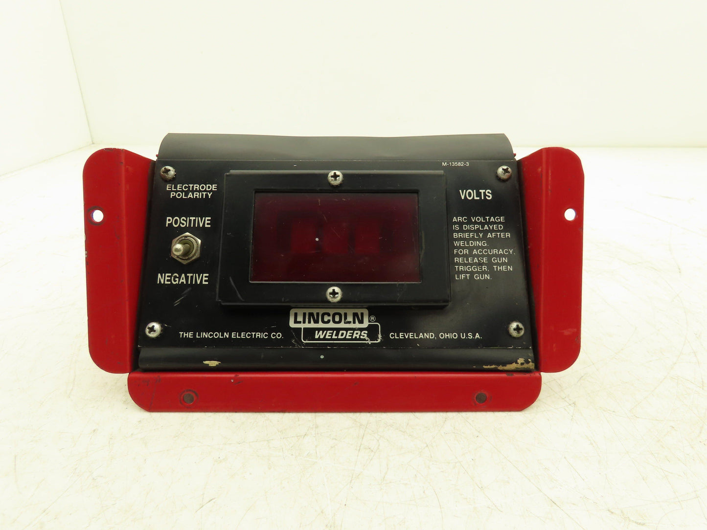 Lincoln Electric M-13582-3 Arc Voltage Display With Positive Negative Switch
