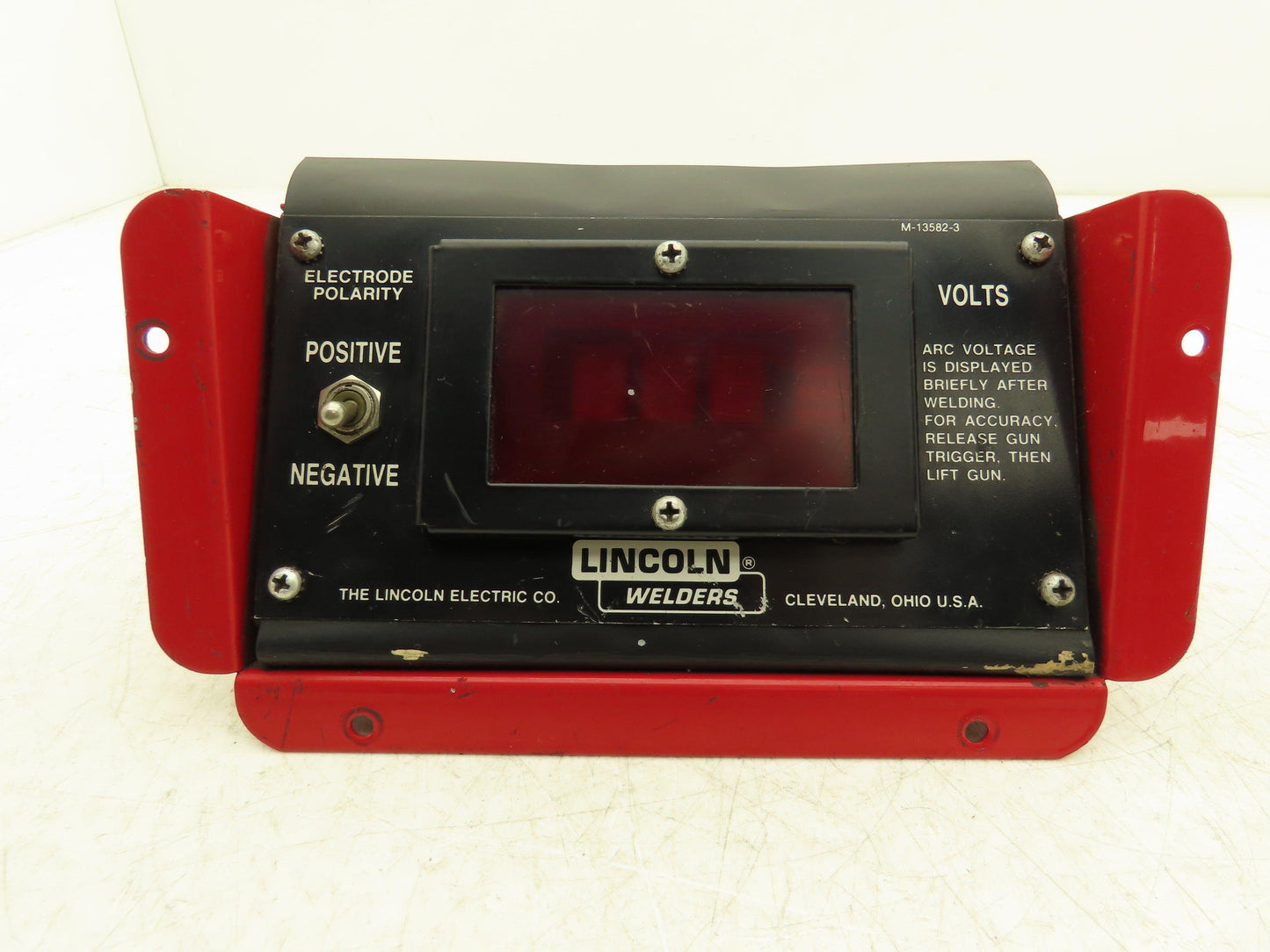 Lincoln Electric M-13582-3 Arc Voltage Display With Positive Negative Switch