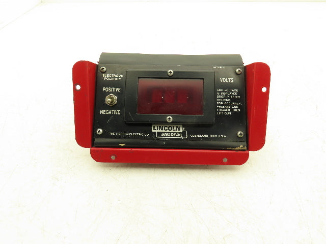 Lincoln Electric M-13582-3 Arc Voltage Display With Positive Negative Switch