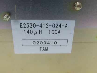 Okuma E2530-413-024-A Line Reactor 100A 140uH