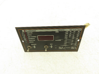 Lincoln Electric M18762-2 Display Control Panel Weld Mode Electrode Settings