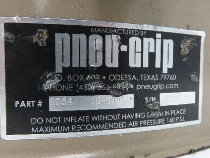 Pneu-grip 4064 | 16-TFQ-A Pneumatic Air Bladder Brake Clutch 140psi