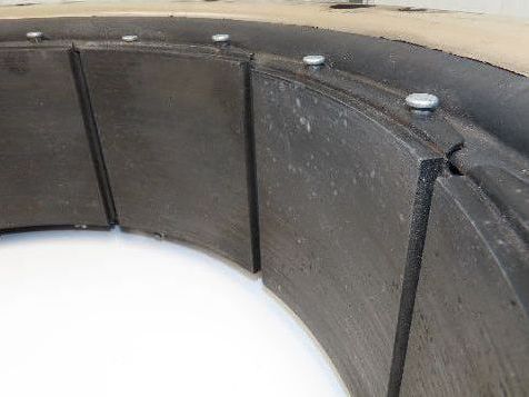 Pneu-grip 4064 | 16-TFQ-A Pneumatic Air Bladder Brake Clutch 140psi