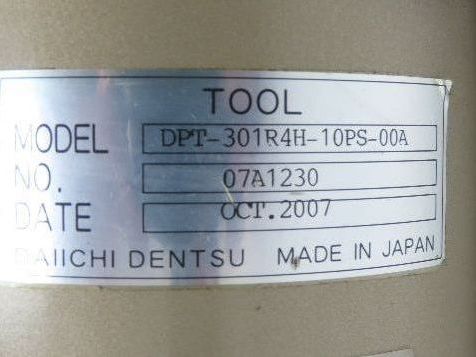 Daiichi Dentsu DPT-301R4H-10PS-00A Digital Servo Press 1.5kW RM4H Motor