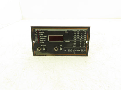 Lincoln Electric M18762-2 Display Control Panel Weld Mode Electrode Settings