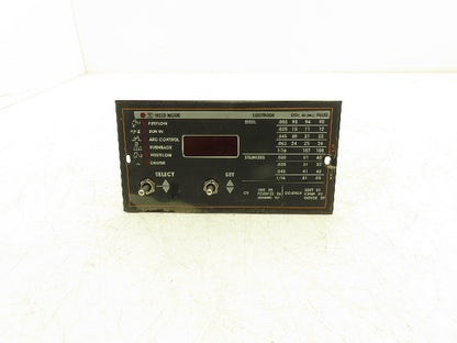 Lincoln Electric M18762-2 Display Control Panel Weld Mode Electrode Settings