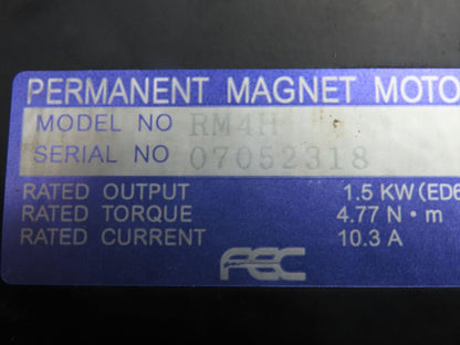 Daiichi Dentsu DPT-301R4H-10PS-00A Digital Servo Press 1.5kW RM4H Motor