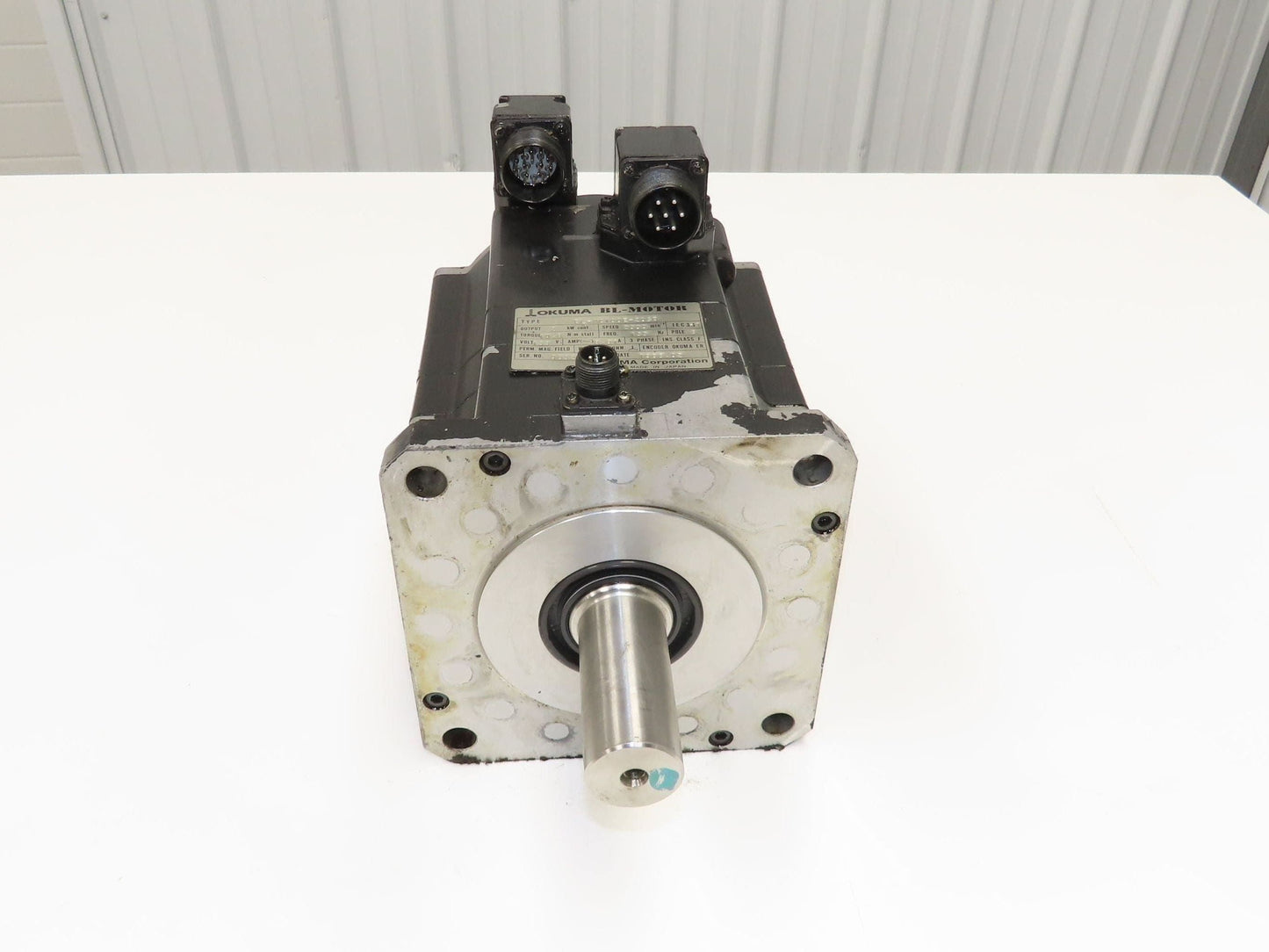 Okuma BL-MC100E-20SB AC Servo Motor 2kW 2000 RPM Encoder ER-HC-7200D