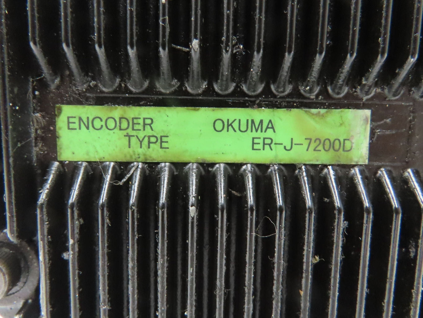 Okuma BL-MC190J-20T AC Servo Motor 3.9kW 2000 RPM 133V 16.9A 3PH Encoder