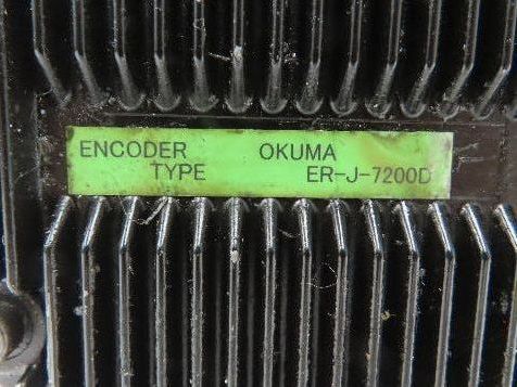 Okuma BL-MC190J-20T AC Servo Motor 3.9kW 2000 RPM 133V 16.9A 3PH Encoder