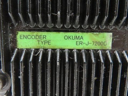 Okuma BL-MC190J-20T AC Servo Motor 3.9kW 2000 RPM 133V 16.9A 3PH Encoder