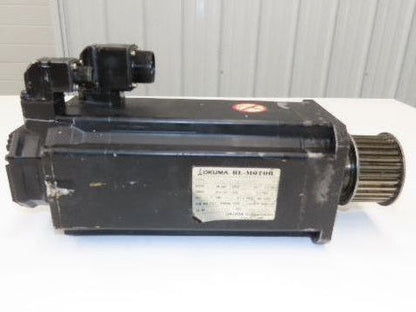 Okuma BL-MC190J-20T AC Servo Motor 3.9kW 2000 RPM 133V 16.9A 3PH Encoder